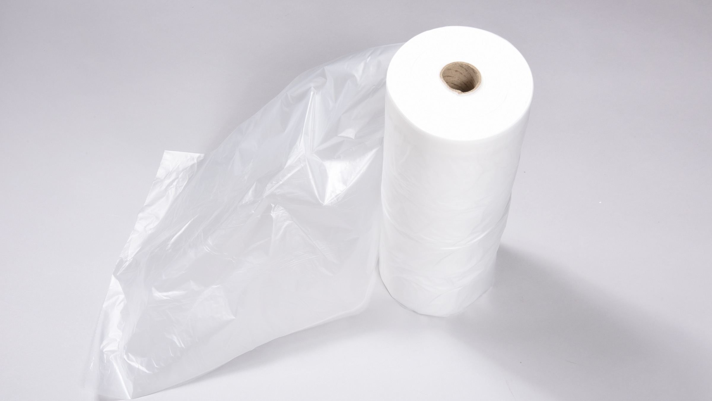 Actual Hanafilm PE bags supplied on a roll